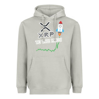 Moon Dust xrp to the moon Heavyweight Hoodie - artisFamous