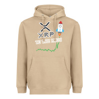 Mushroom xrp to the moon Heavyweight Hoodie - artisFamous