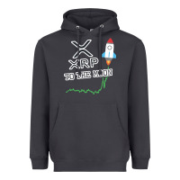 Smoke xrp to the moon Heavyweight Hoodie - artisFamous