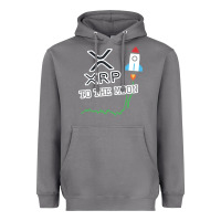 Storm xrp to the moon Heavyweight Hoodie - artisFamous