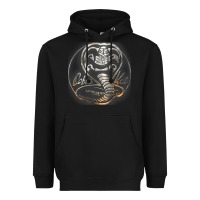 Black cobra k.a.i rusted steel snake lo go graphic t shirt Heavyweight Hoodie - artisFamous