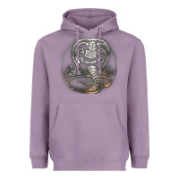 Lavender cobra k.a.i rusted steel snake lo go graphic t shirt Heavyweight Hoodie - artisFamous