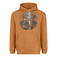 Meerkat cobra k.a.i rusted steel snake lo go graphic t shirt Heavyweight Hoodie - artisFamous