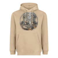 Mushroom cobra k.a.i rusted steel snake lo go graphic t shirt Heavyweight Hoodie - artisFamous