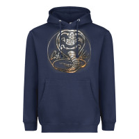 Cobra K.a.i Rusted Steel Snake Lo Go Graphic T Shirt Heavyweight Hoodie | Teevron