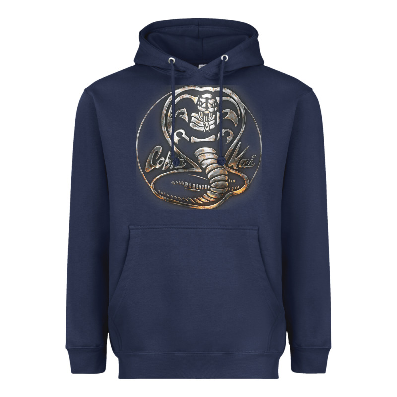 Cobra K.a.i Rusted Steel Snake Lo Go Graphic T Shirt Heavyweight Hoodie by artisFamous | Teevron