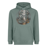 Sage cobra k.a.i rusted steel snake lo go graphic t shirt Heavyweight Hoodie - artisFamous
