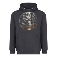 Smoke cobra k.a.i rusted steel snake lo go graphic t shirt Heavyweight Hoodie - artisFamous