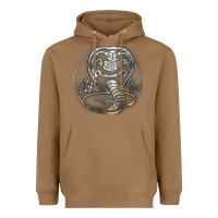 Toasted Coconut cobra k.a.i rusted steel snake lo go graphic t shirt Heavyweight Hoodie - artisFamous
