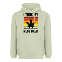 Matcha i took my meds today Heavyweight Hoodie - artisFamous