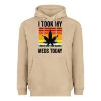 Mushroom i took my meds today Heavyweight Hoodie - artisFamous