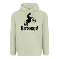 Matcha brraaap funny dirt bike Heavyweight Hoodie - artisFamous