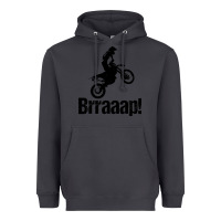 Smoke brraaap funny dirt bike Heavyweight Hoodie - artisFamous