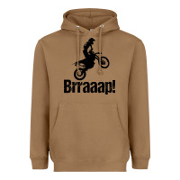 Toasted Coconut brraaap funny dirt bike Heavyweight Hoodie - artisFamous