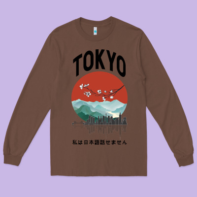 Tokyo Long Sleeve Tee Designed By Bettercallsaul