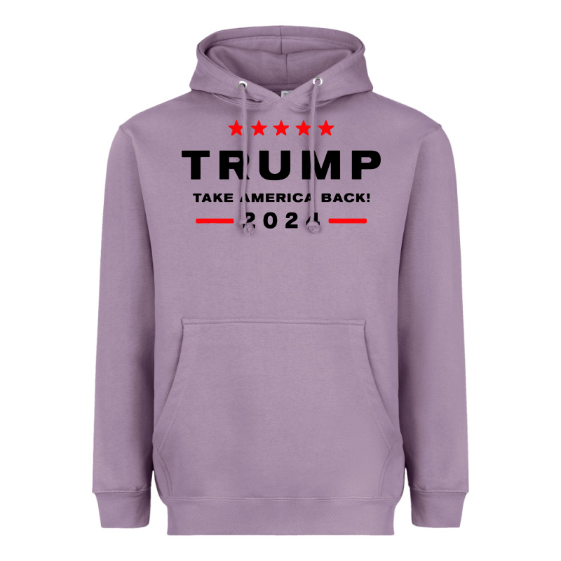 Donald Trump 2024 Take America Heavyweight Hoodie by artisFamous | Teevron