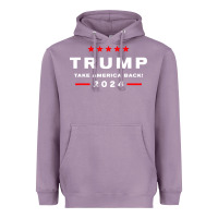 Lavender donald trump 2024 take america Heavyweight Hoodie - artisFamous