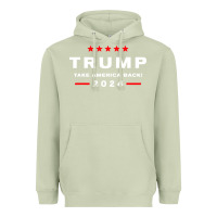 Matcha donald trump 2024 take america Heavyweight Hoodie - artisFamous