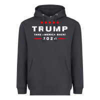 Smoke donald trump 2024 take america Heavyweight Hoodie - artisFamous