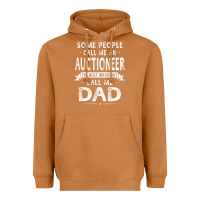 Meerkat auctioneer dad father's day gifts father daddy men t shirt Heavyweight Hoodie - artisFamous