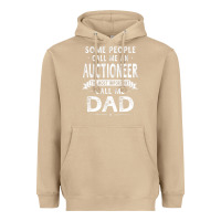 Mushroom auctioneer dad father's day gifts father daddy men t shirt Heavyweight Hoodie - artisFamous
