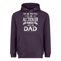 Plum auctioneer dad father's day gifts father daddy men t shirt Heavyweight Hoodie - artisFamous