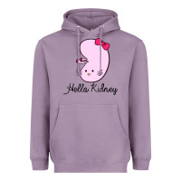 Lavender hello kidney Heavyweight Hoodie - artisFamous