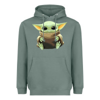 Sage baby yoda Heavyweight Hoodie - artisFamous
