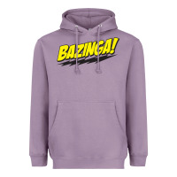 Lavender Bazinga! Heavyweight Hoodie - artisFamous