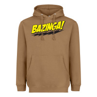 Toasted Coconut Bazinga! Heavyweight Hoodie - artisFamous