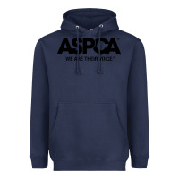 Navy aspca we are their voice Heavyweight Hoodie - artisFamous