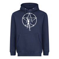 Navy Rush Explosion Heavyweight Hoodie - artisFamous