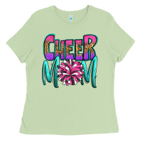 Matcha cheer mom Ladies Tee - OliviaCreatesArt
