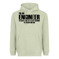 Matcha i'm an engineering Heavyweight Hoodie - artisFamous