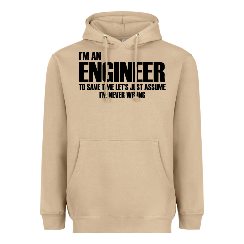 I'm An Engineering Heavyweight Hoodie by artisFamous | Teevron