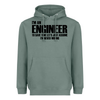 Sage i'm an engineering Heavyweight Hoodie - artisFamous