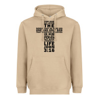 Mushroom John 3:16 Bible Verse Cool Christian Church Shirts Christianity Heavyweight Hoodie - artisFamous