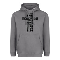 Storm John 3:16 Bible Verse Cool Christian Church Shirts Christianity Heavyweight Hoodie - artisFamous