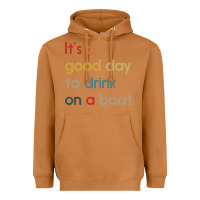 Meerkat it's a good day to drink on a boat Heavyweight Hoodie - artisFamous