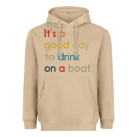 Mushroom it's a good day to drink on a boat Heavyweight Hoodie - artisFamous