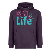 Plum best life Heavyweight Hoodie - artisFamous