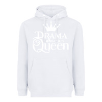 White drama queen Heavyweight Hoodie - artisFamous