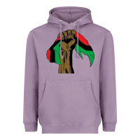 Lavender black power african license Heavyweight Hoodie - artisFamous