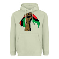 Matcha black power african license Heavyweight Hoodie - artisFamous