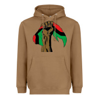 Toasted Coconut black power african license Heavyweight Hoodie - artisFamous