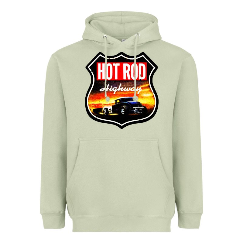 Hot Rod Garage Car Heavyweight Hoodie by artisFamous | Teevron