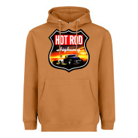 Meerkat HOT ROD GARAGE CAR Heavyweight Hoodie - artisFamous