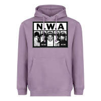 Lavender N.W.A Californian hip hop group N.W.A Heavyweight Hoodie - artisFamous
