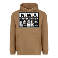 Toasted Coconut N.W.A Californian hip hop group N.W.A Heavyweight Hoodie - artisFamous