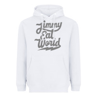 White JImmy Eat World Heavyweight Hoodie - artisFamous